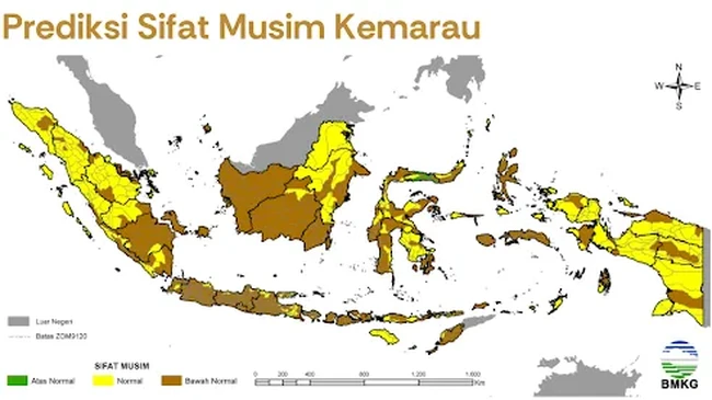 Dry Season Approaches, BMKG Issues Latest Warning on Strong El Niño