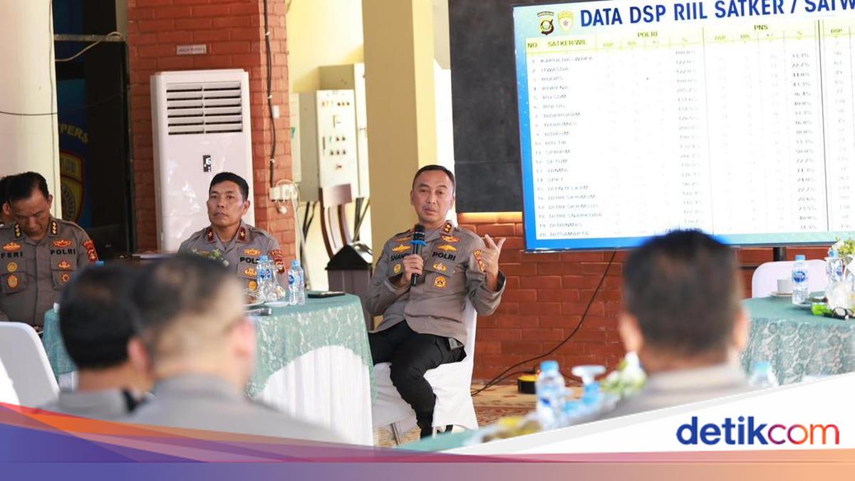 South Sumatra Police Chief Holds Human Resources Evaluation, Prepares Personnel Competency Enhancement