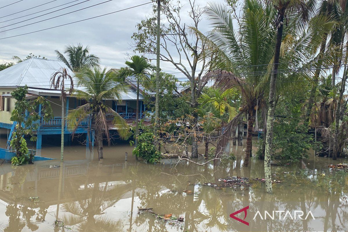 Extreme weather floods hundreds of homes in Bengkulu City to a depth of 1 metre