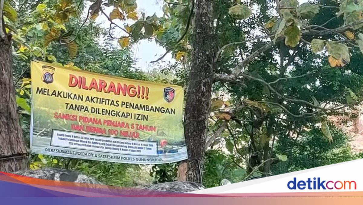 Police Shut Down 5 Illegal Mines in Gunungkidul