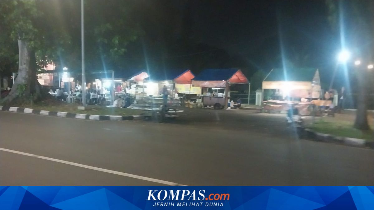 Bogor City Government Prepares Nighttime Street Vendor Zone on Jalan Sudirman, Tents Not Allowed 24 Hours
