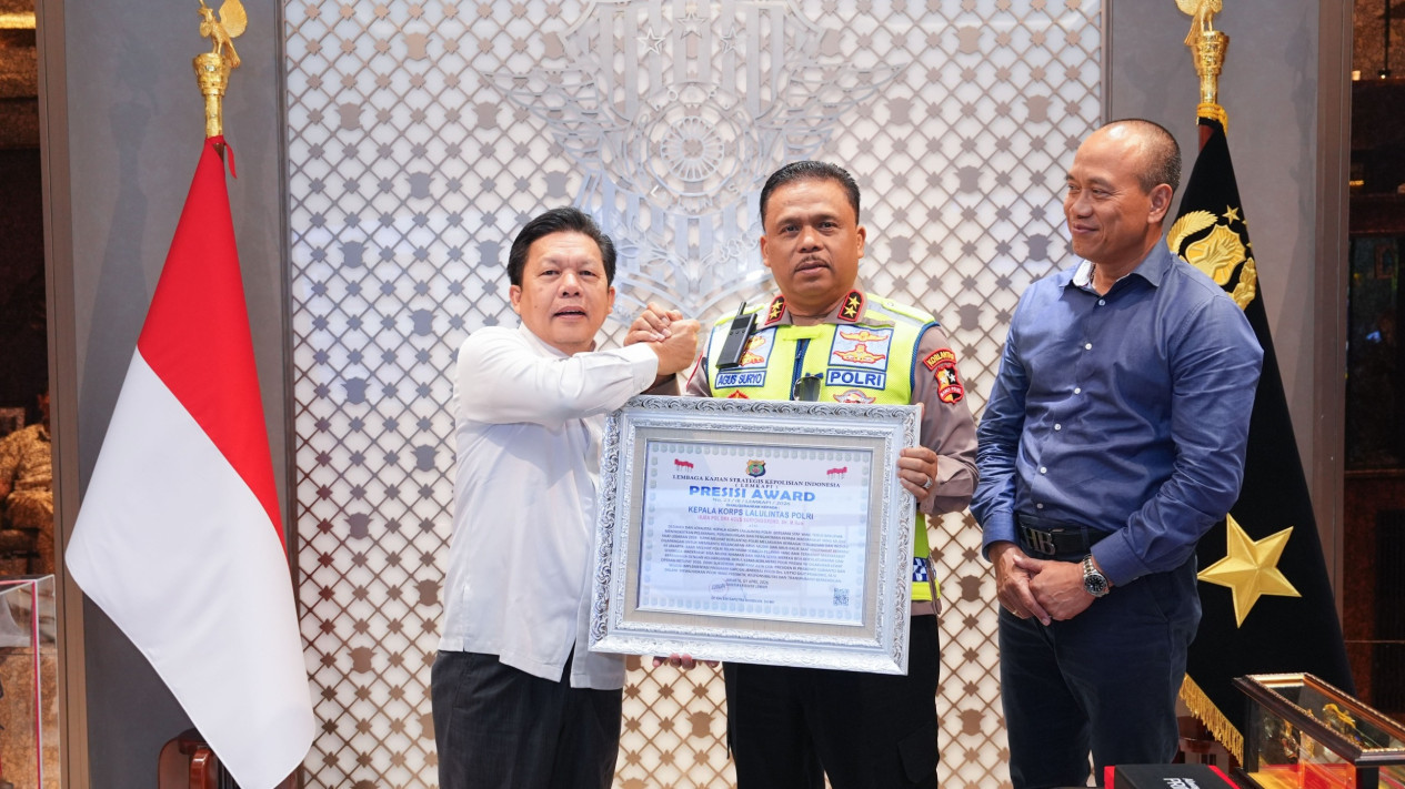 Mudik Security Performance Receives Positive Response from 94.3% of the Public, Kakorlantas Awarded