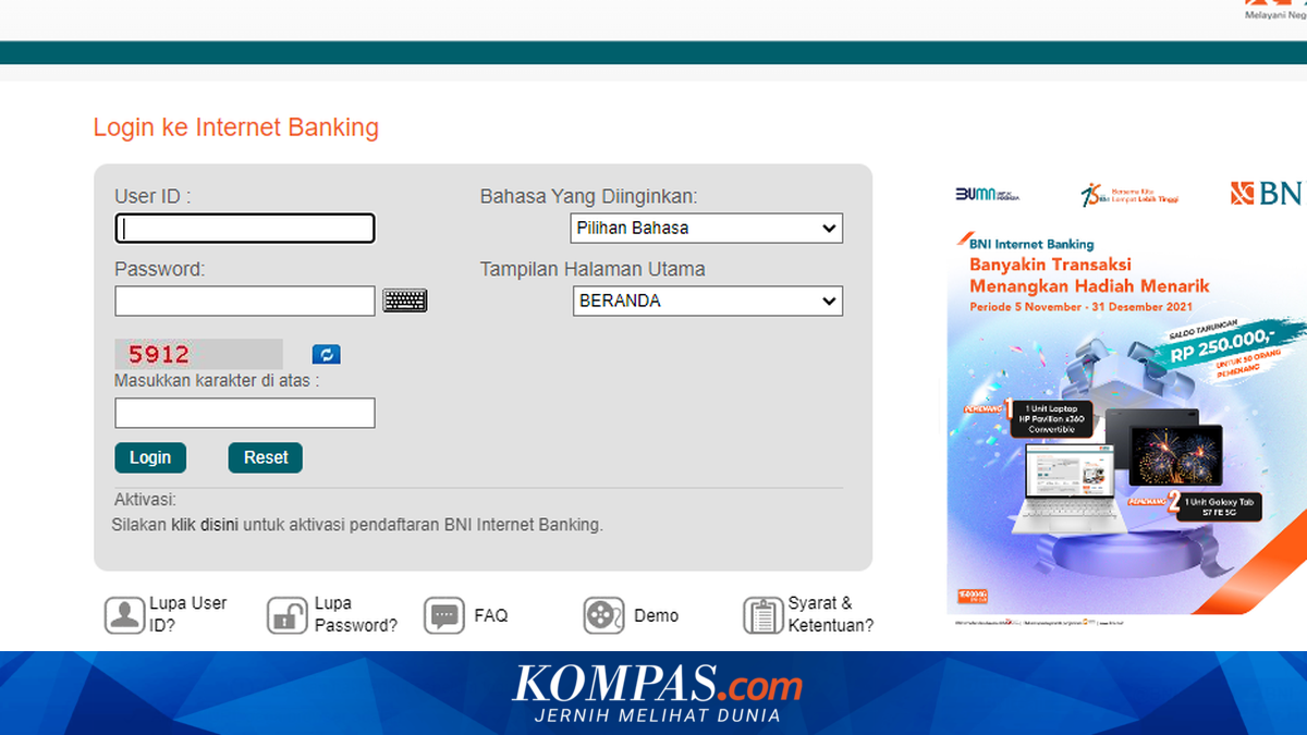 BNI to Permanently Close Internet Banking Service on 4 May 2026