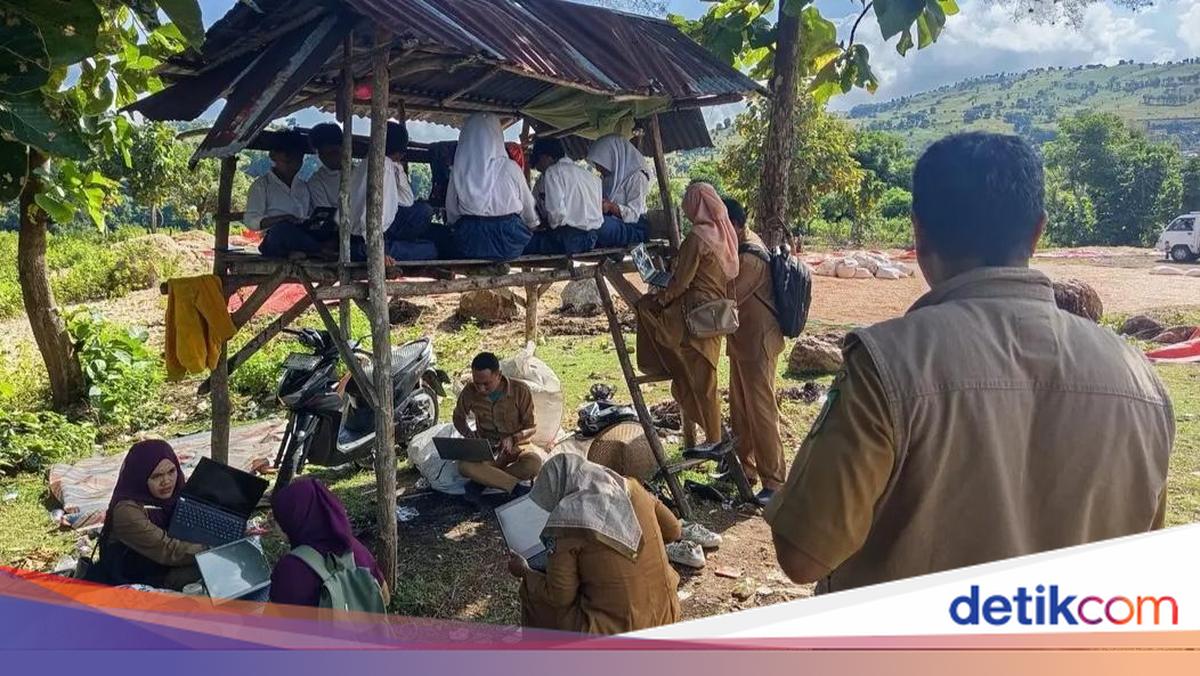 No Electricity or Internet: Lambitu One-Roof Junior High Students Take Academic Ability Test in Corn Field