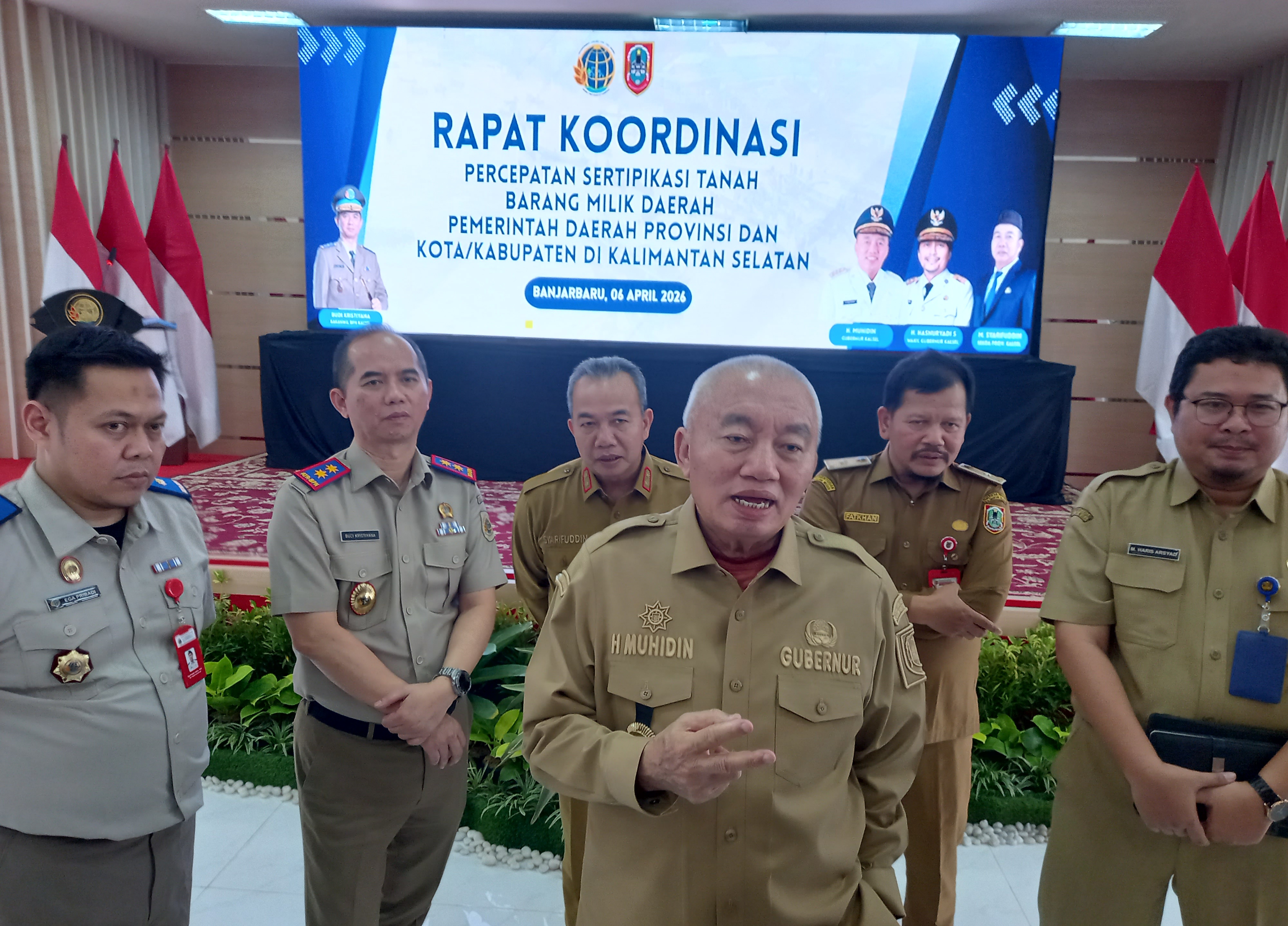 South Kalimantan Provincial Government Accelerates Certification of Government Office Area