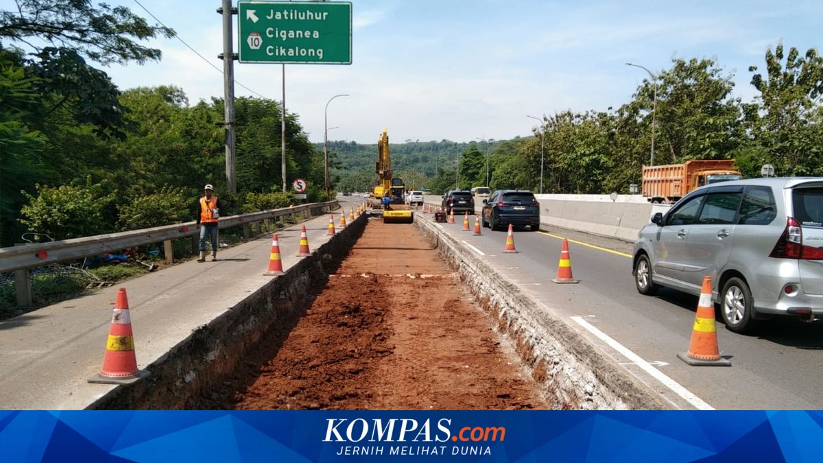 Beware of Traffic Jams: These Are the Road Maintenance Points on the Cipularang–Padaleunyi Toll Road