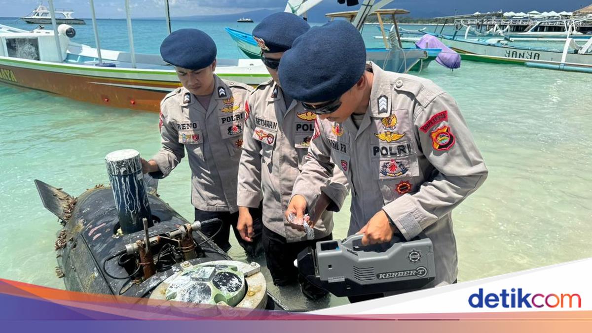 Discovery of Torpedo-Like Object in Gili Trawangan, Police Confirm It Is Not a Bomb