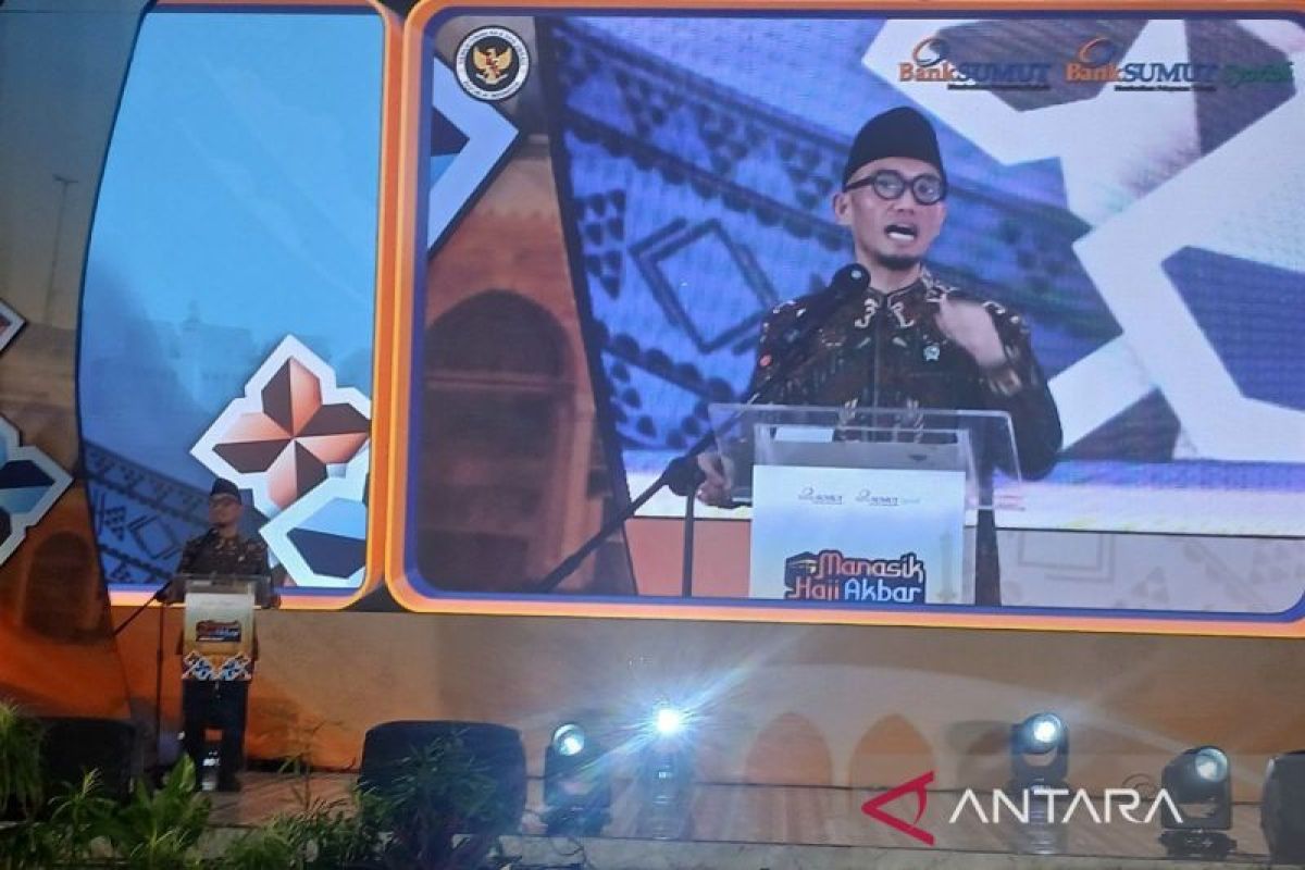 Deputy Minister of Hajj and Umrah Praises Bank Sumut for Being More Advanced Due to Grand Hajj Ritual Event