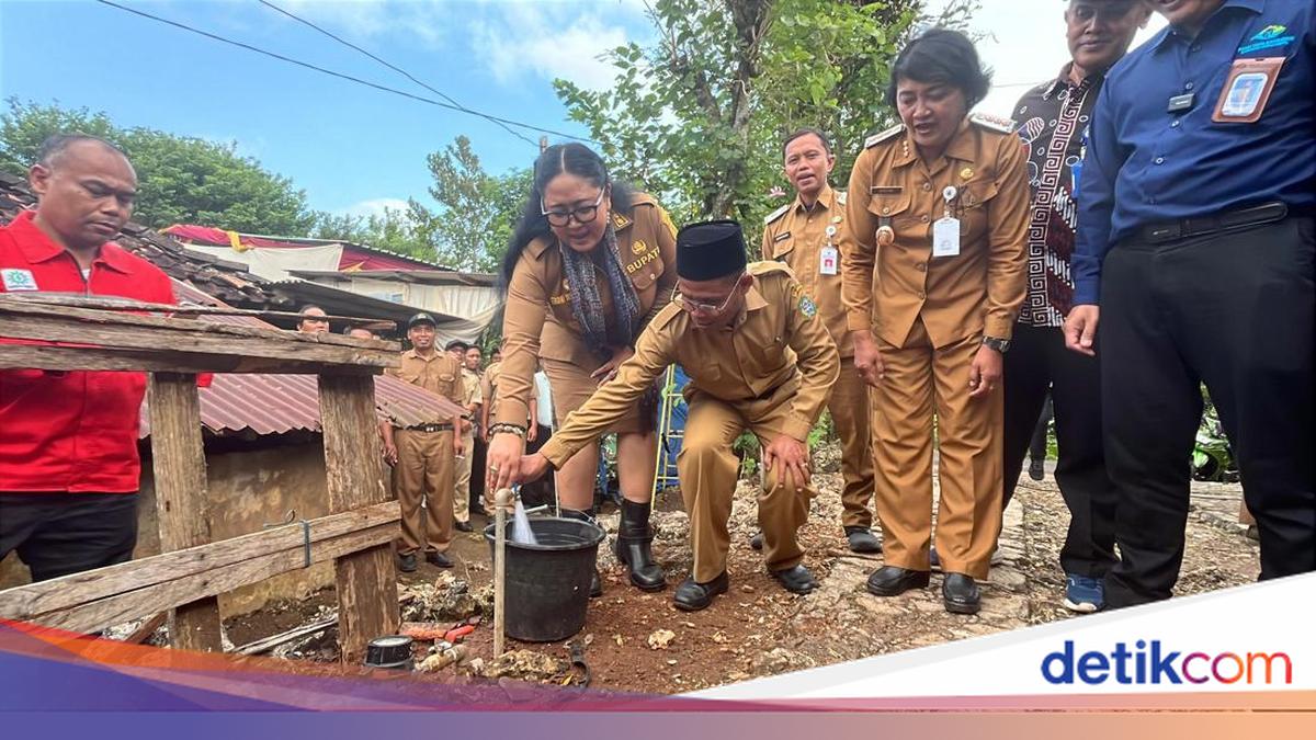 After 25 Years, PDAM Pipes in Jeruken, Gunungkidul Finally Supplied with Water