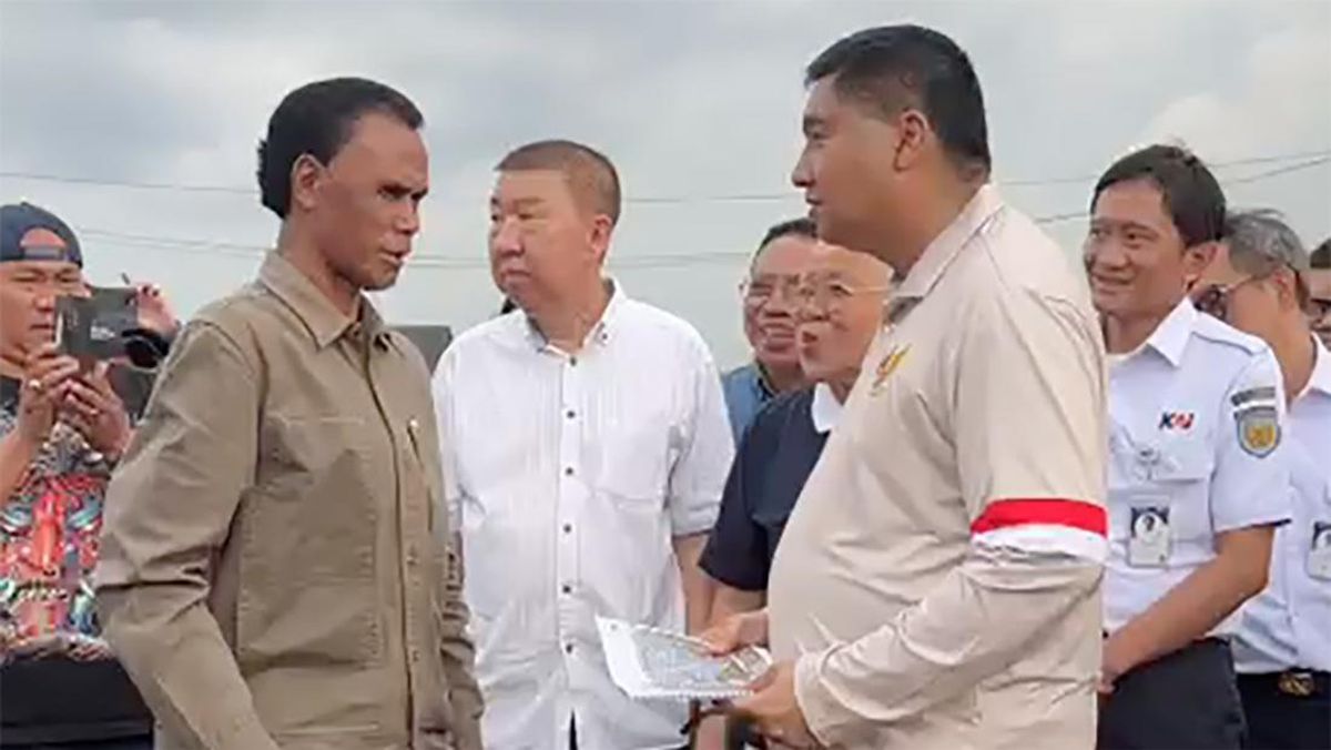 Moment When Maruarar Sirait and Hercules Debate Over Land in Tanah Abang