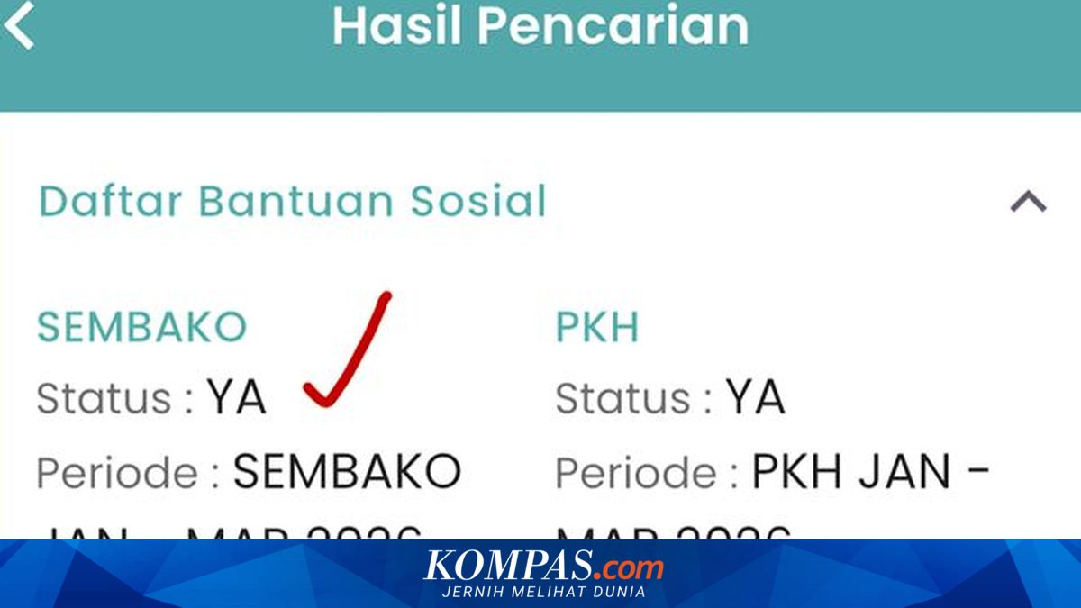 Check Social Aid Recipients Online for April 2026: Enter NIK from ID Card to See Status Immediately
