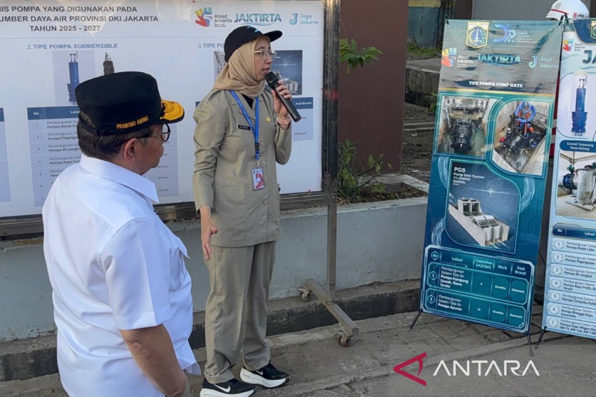 DKI prepares 25 mobile pumps before giant pumps in Ancol are completed