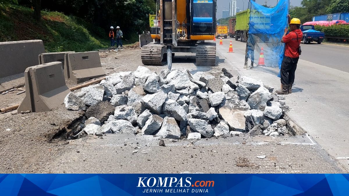Jakarta-Tangerang Toll Road Under Repair, Plan Your Travel Time