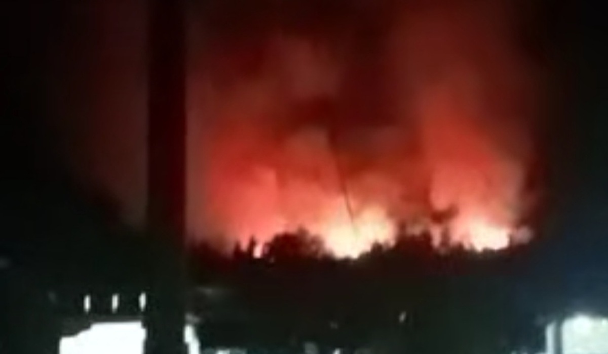 Land Fire in Pinang Sori, Central Tapanuli Nearly Destroys Settlement