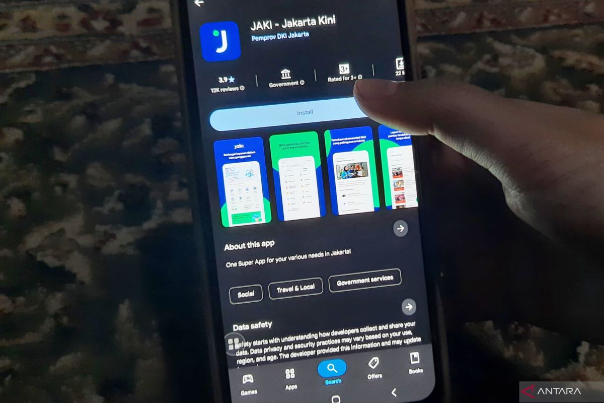 This is the Process for Handling Citizen Complaints via the DKI Provincial Government's JAKI Application