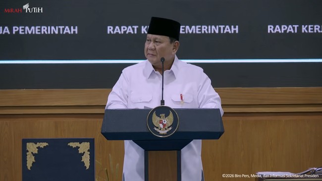Prabowo Reveals Reasons for Gathering Ministers and SOE Heads for Working Meeting at the Palace