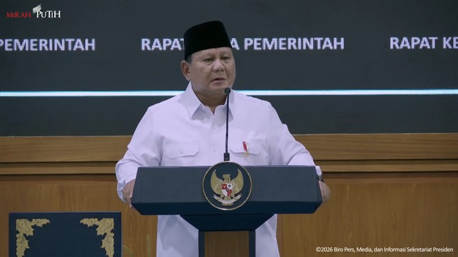 Prabowo: One Day's Rainfall in Bogor Equals One Year's in Western Australia