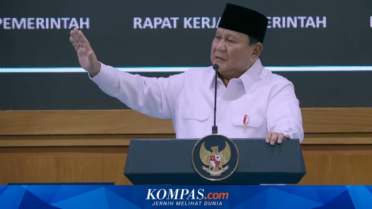 Prabowo to Cabinet Members: Alhamdulillah, We Have Navigated Through Dangerous Challenges
