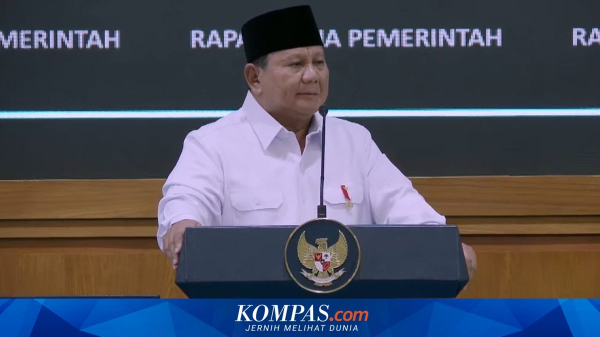 Prabowo Briefing: We Have Achieved Tangible Milestones of Achievement