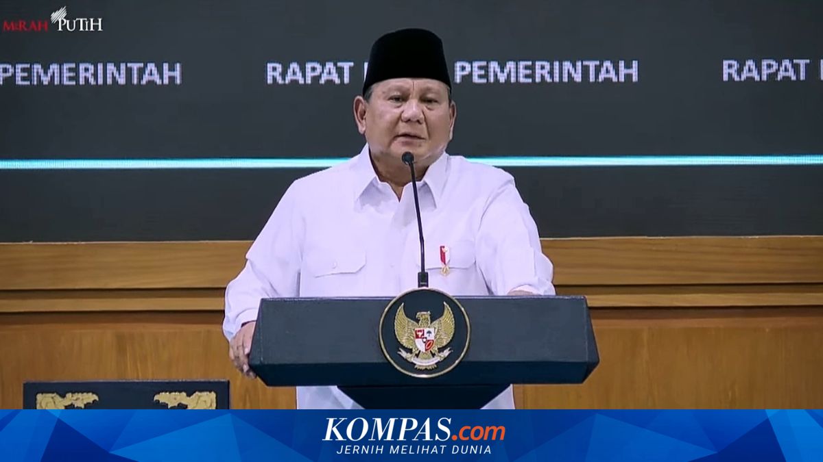 Prabowo: Those Who Want to Become President, Congratulations, Don't Think It's an Easy Job