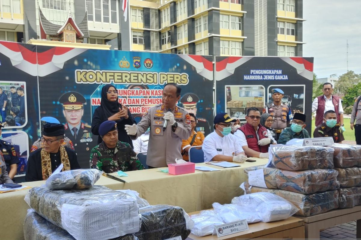 West Sumatra Police Thwart Drug Smuggling Attempts at Airport