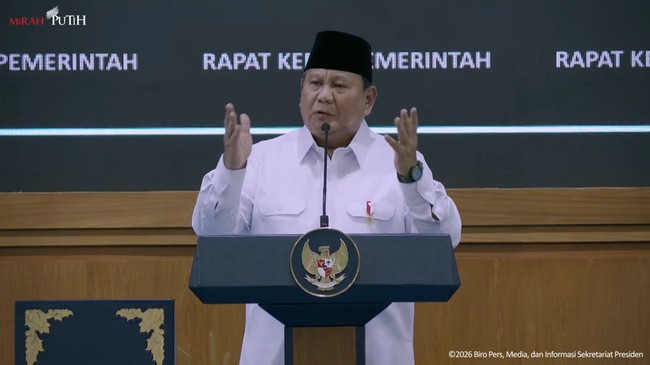 Prabowo: I Have Studied Reports from Ministers, Indonesia's Situation is Secure!