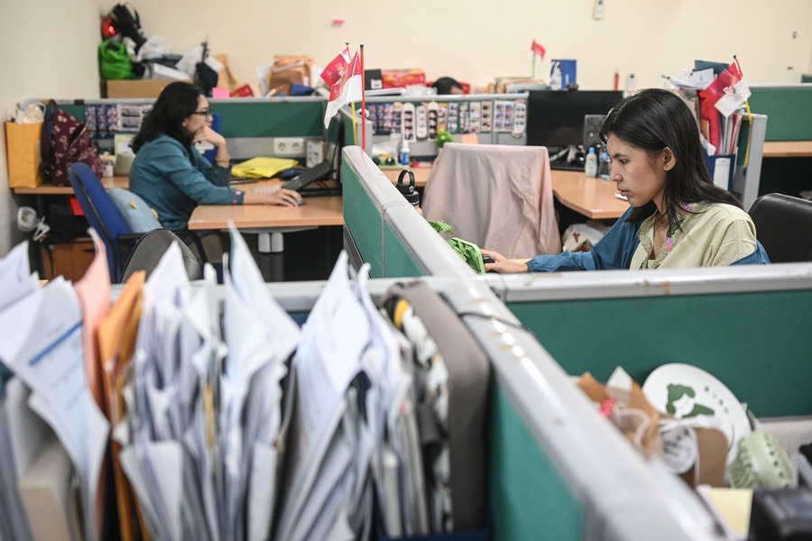 Penajam Paser Utara Secretary Emphasises that WFH is Not an Opportunity to Relax at Home