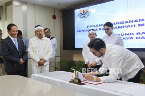Acceleration of Sarimukti WTE Project, West Bandung Regent Optimistic of Boosting Economy