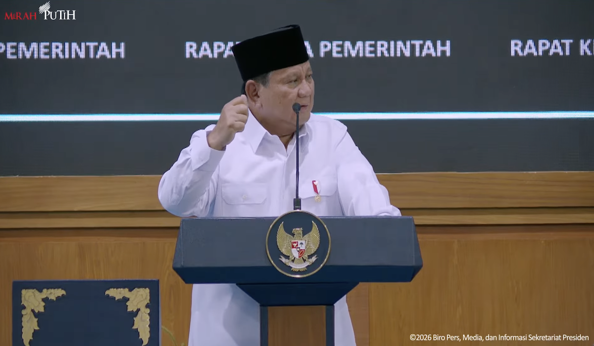 Prabowo Says a Nation Needs a Stubborn Attitude to Uphold Principles
