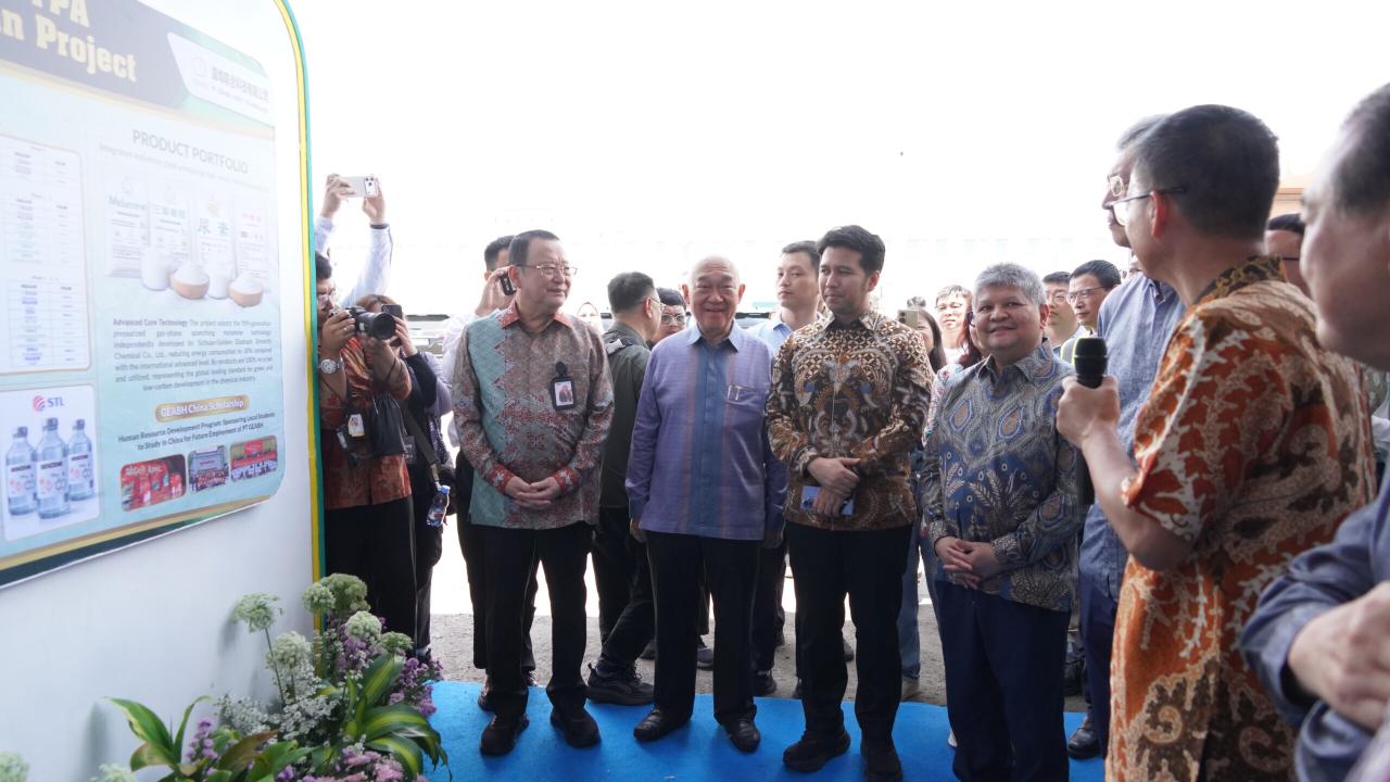 Melamine Factory in JIIPE Drives Low-Emission Chemical Industry