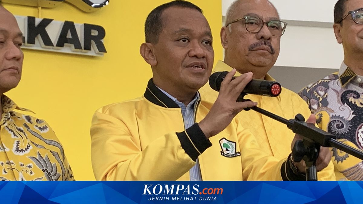 Bahlil Apologises to Party Cadres for Slow Response Due to Geopolitical Conditions