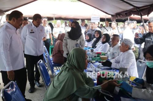 5,000 Residents Receive Free Health Services at Cibinong Prison