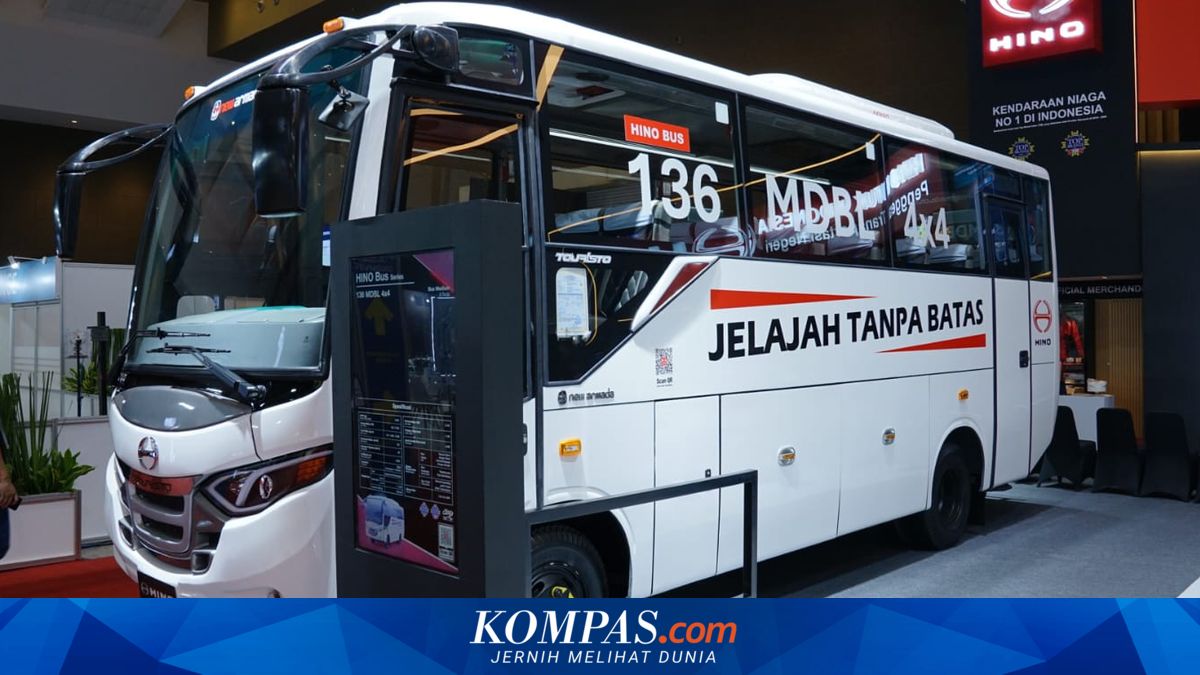 Hino Bus 136 MDBL 4x4: Chassis Price Starts from Rp 625 Million
