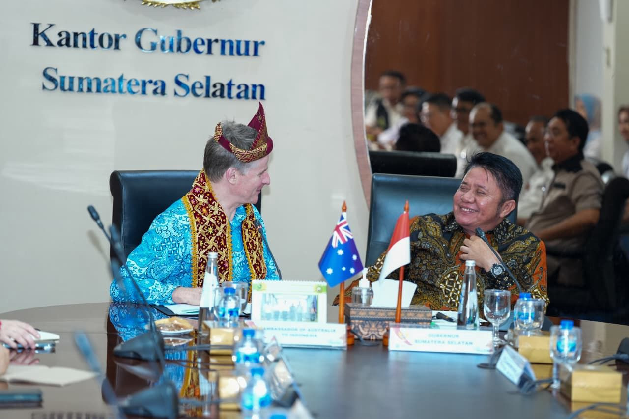 Receiving Australian Ambassador, Governor Herman Deru Offers Investment Opportunities up to Coffee Exports