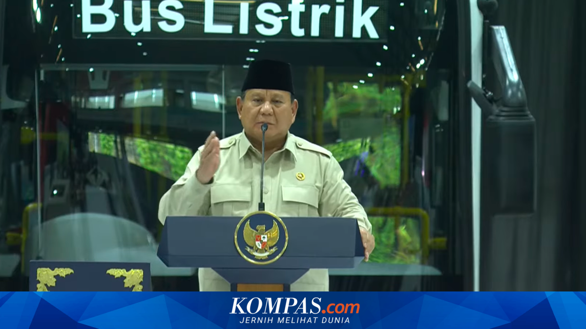 Prabowo: Mensesneg, Note the Governors Who Do Not Order Domestic Trucks and Buses