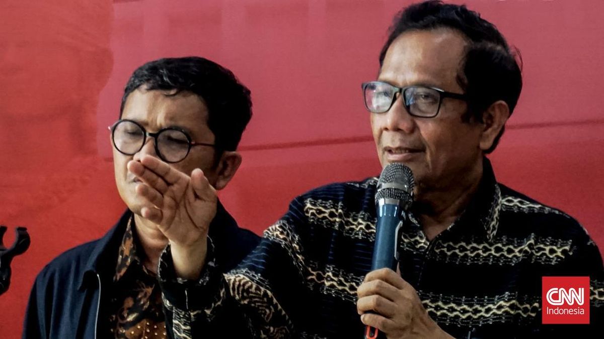 Mahfud MD: Saiful Mujani's Statement on Ousting Prabowo Is Not Sedition