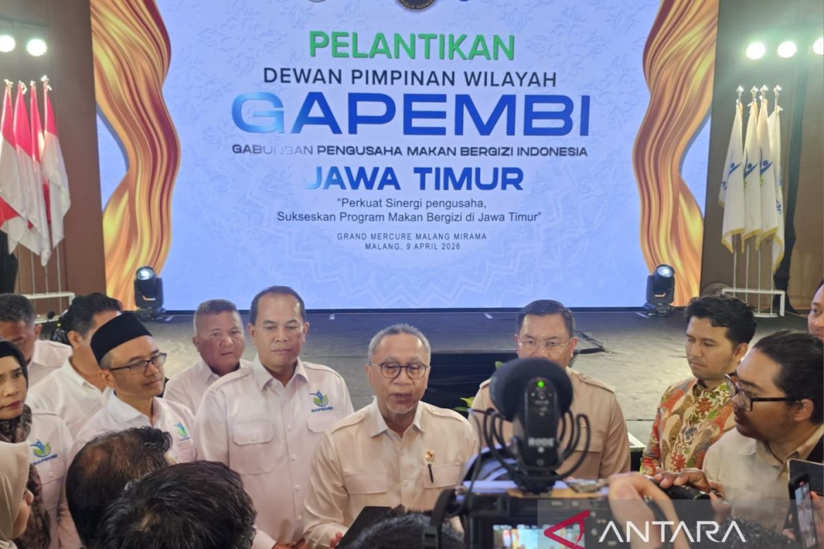 Coordinating Minister Zulhas Hopes East Java GAPEMBI Becomes Successful Partner for BGN in Implementing Free Nutritious Meals Programme