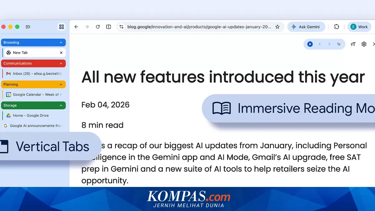 Google Chrome Adds Vertical Tabs, Making Management of Multiple Tabs Easier
