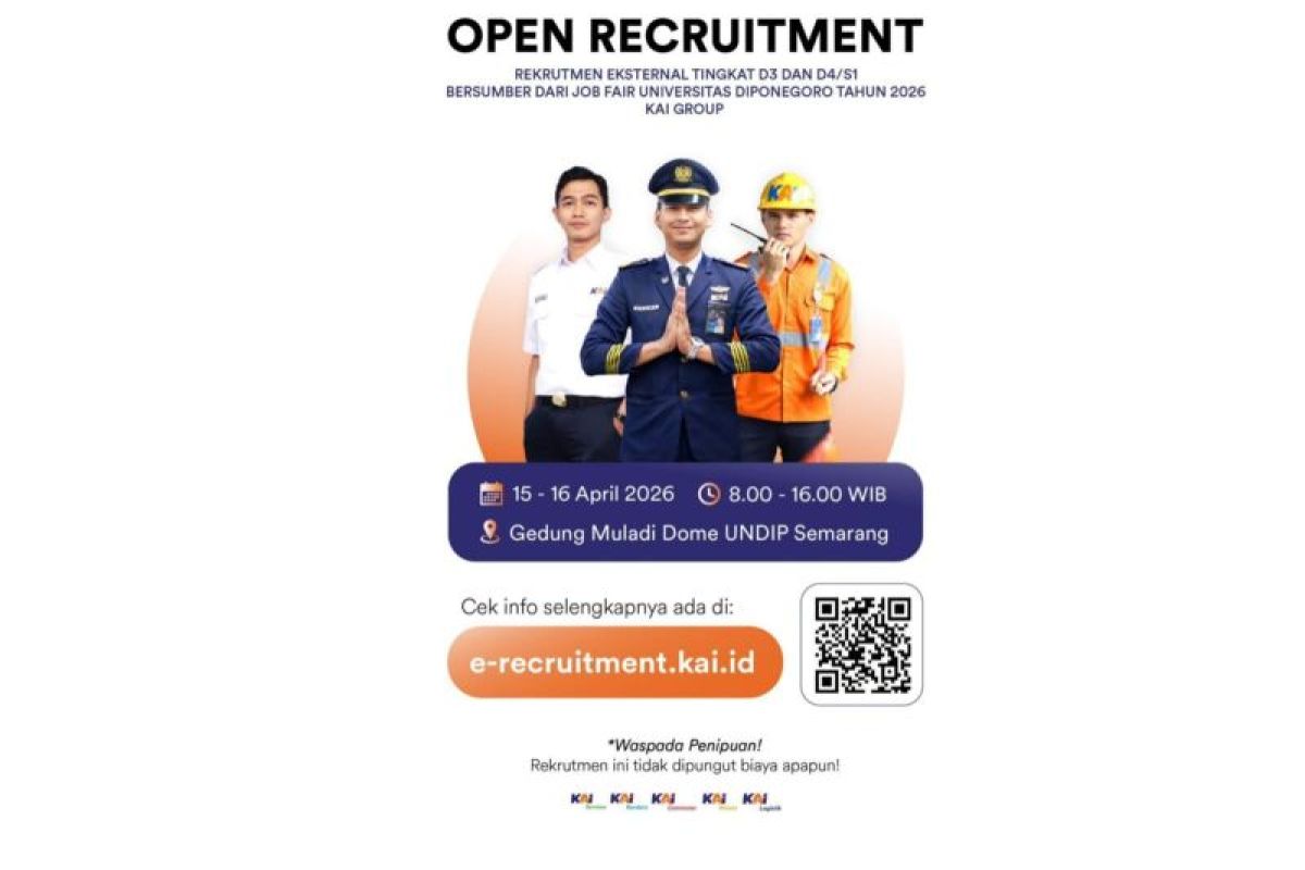 KAI to Participate in Undip 2026 Job Fair, Offering Career Opportunities for Young Talents