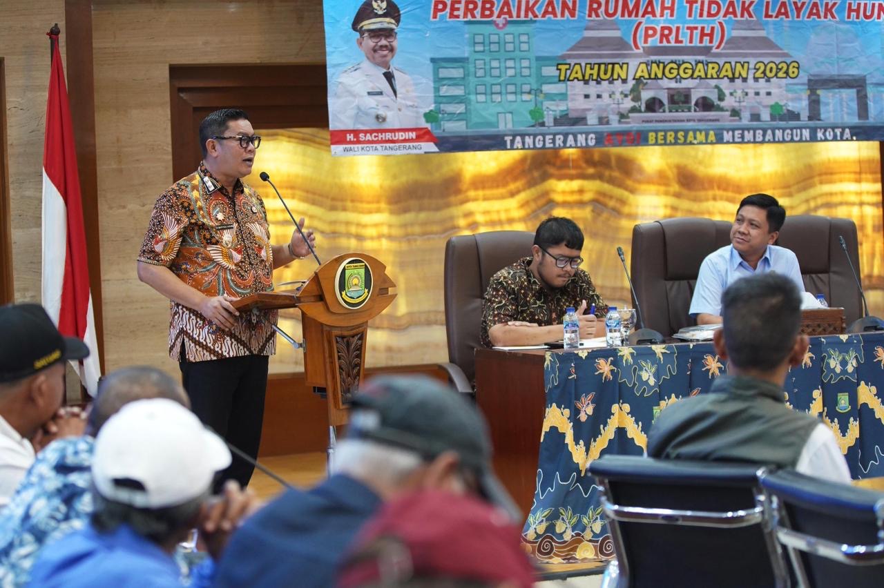 To Expand Decent Housing, Tangerang City Government Accelerates Repairs for 100 Priority Uninhabitable Houses