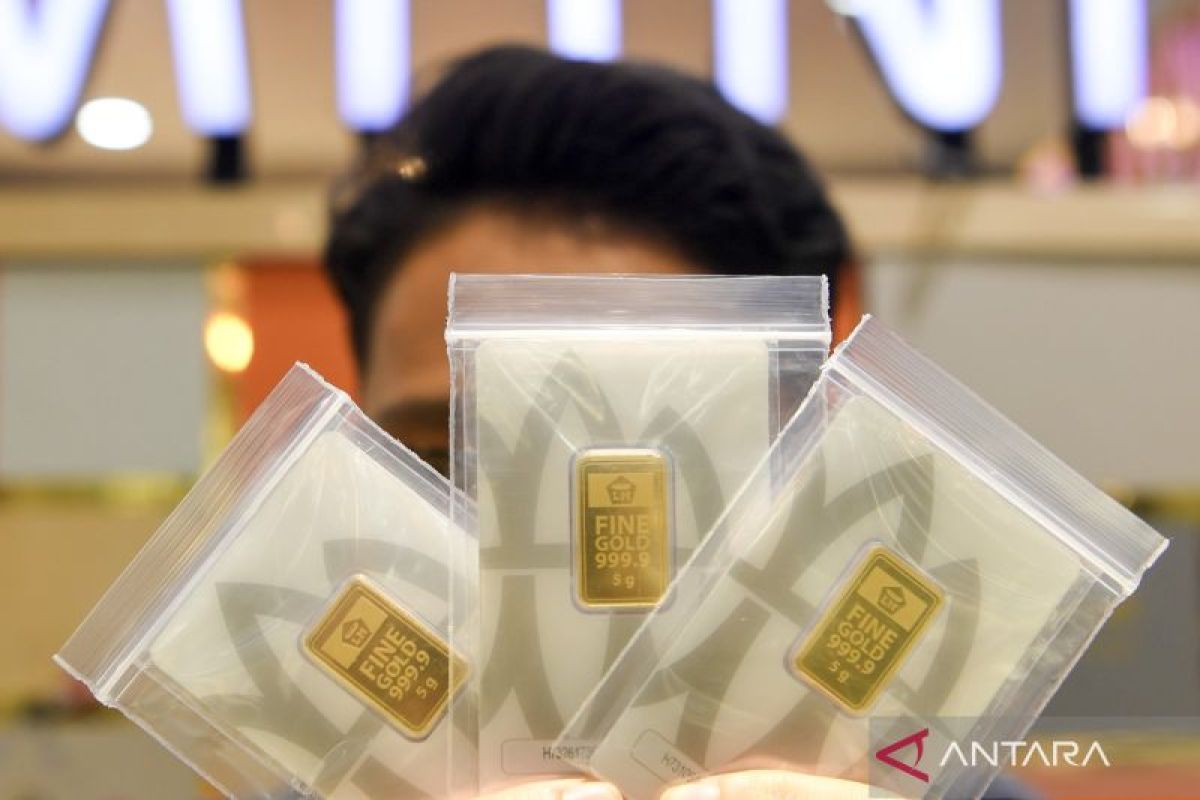 Antam Gold Price Rises Rp7,000 on Friday to Rp2.857 Million per Gram