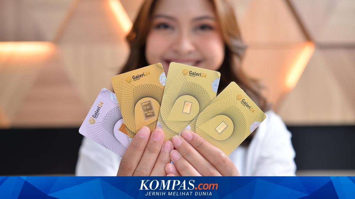 Gold Prices at Pegadaian on 10 April 2026: Check Details for Galeri 24 and UBS