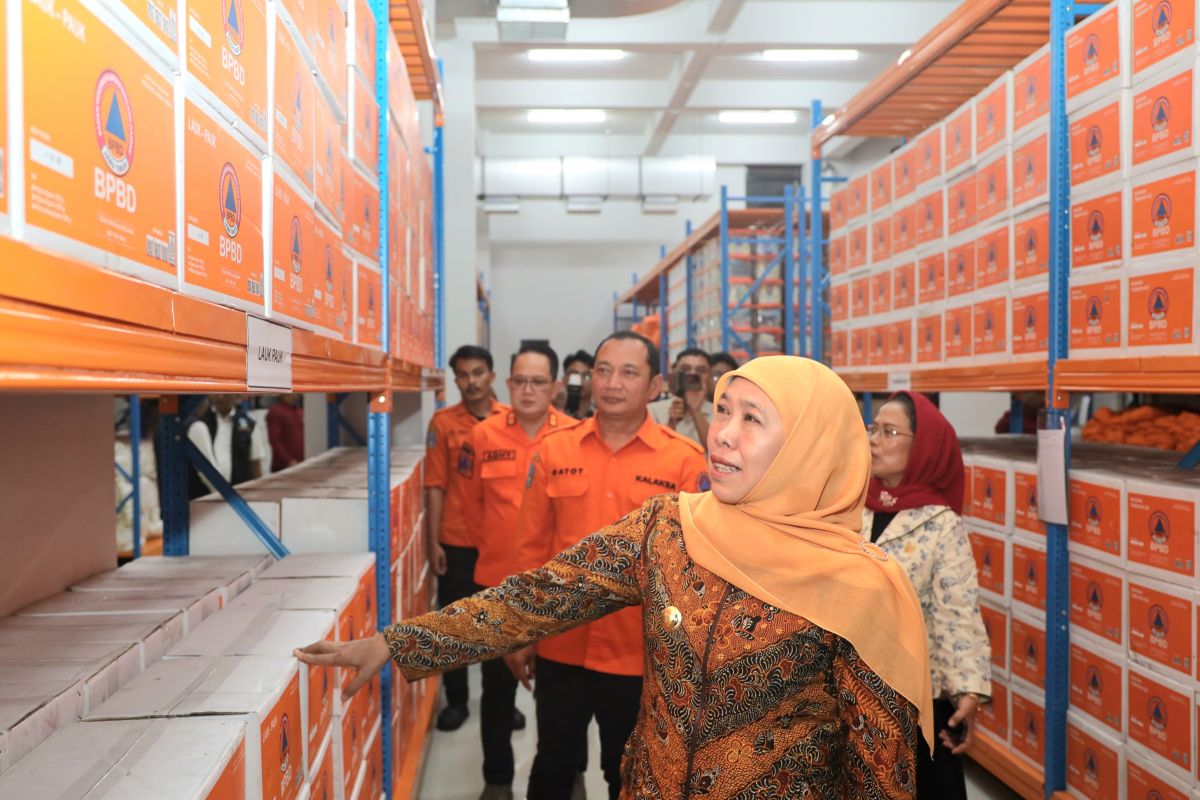 Khofifah Reminds BPBD to Stay Alert in Facing the Godzilla El Niño Phenomenon