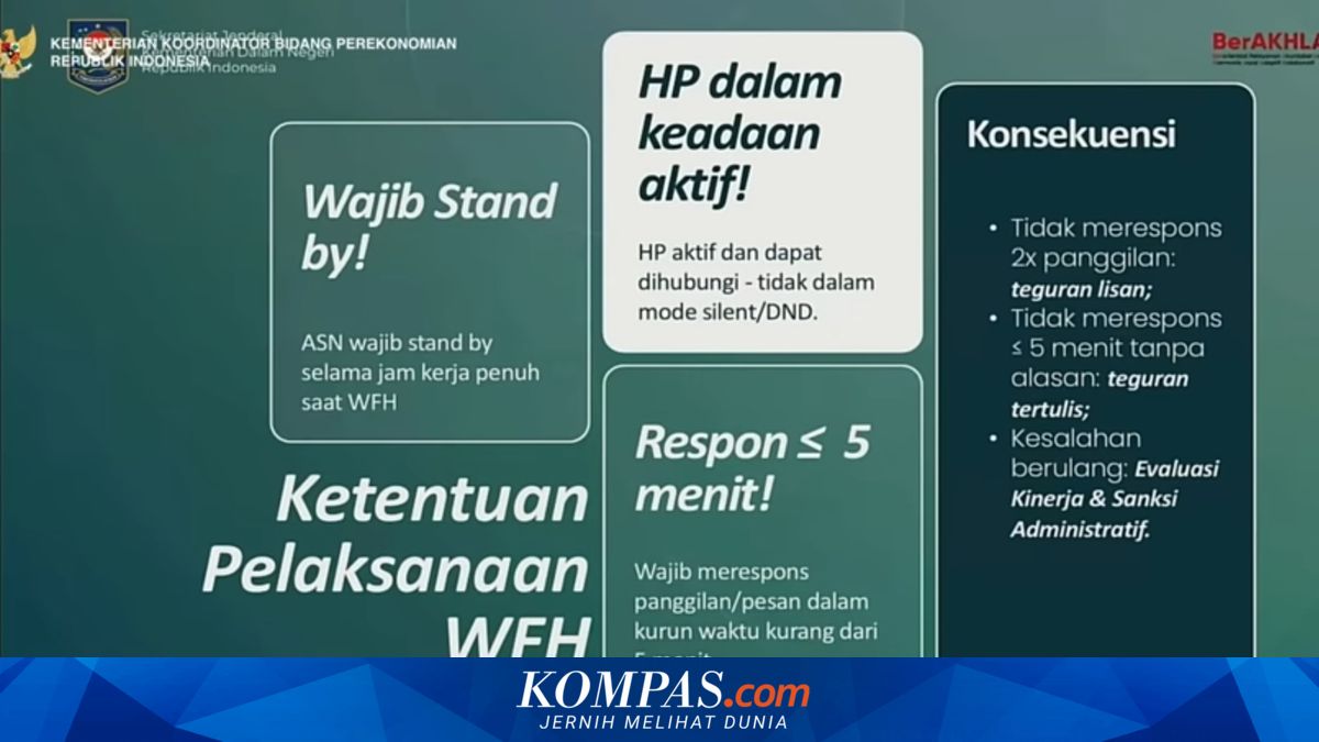 WFH for Civil Servants: Verbal Warning for Ignoring Calls Twice, Written Warning for Not Responding to Messages Within 5 Minutes!