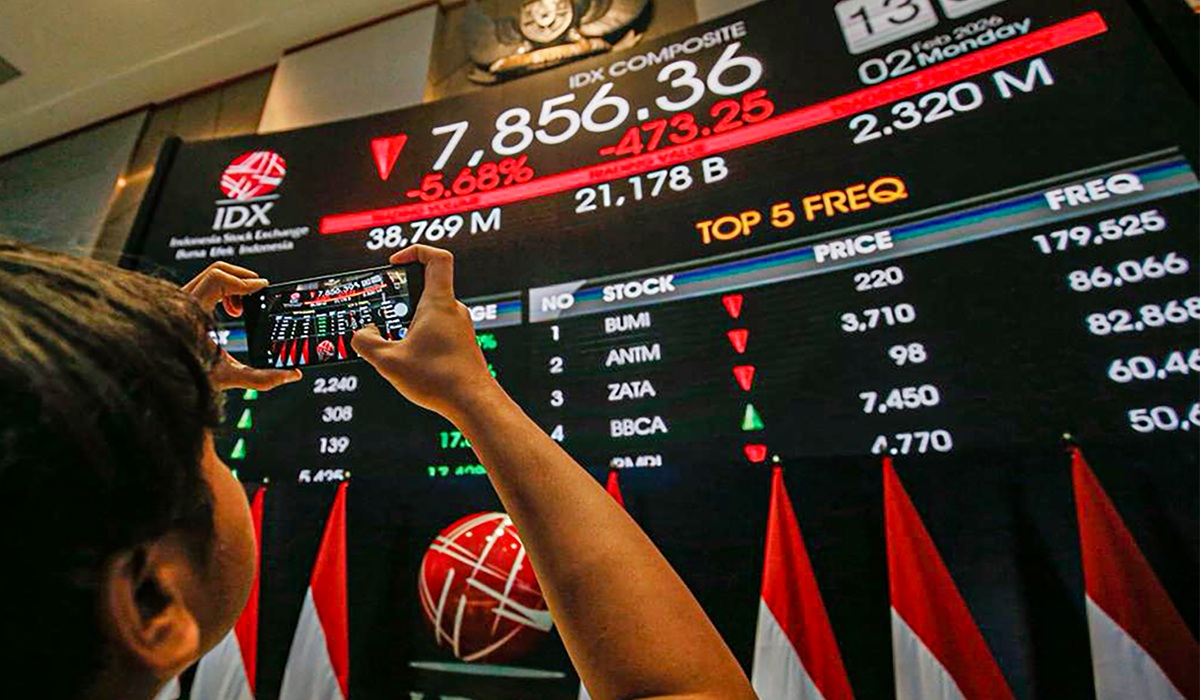 JCI Strengthens to 7,377 Amid Rupiah Pressure and Foreign Net Selling