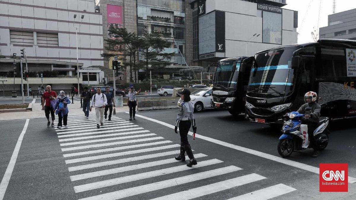 First ASN WFH Day: Vehicles Significantly Reduced, Jakarta Traffic Smooth