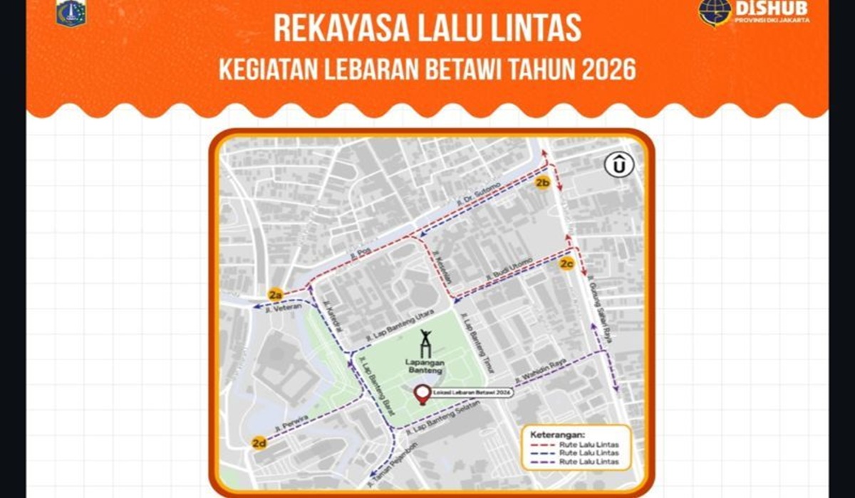 Traffic Engineering for Betawi Lebaran 2026 at Lapangan Banteng Field