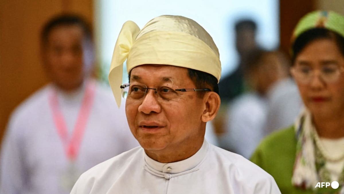 Myanmar junta chief sworn in as president