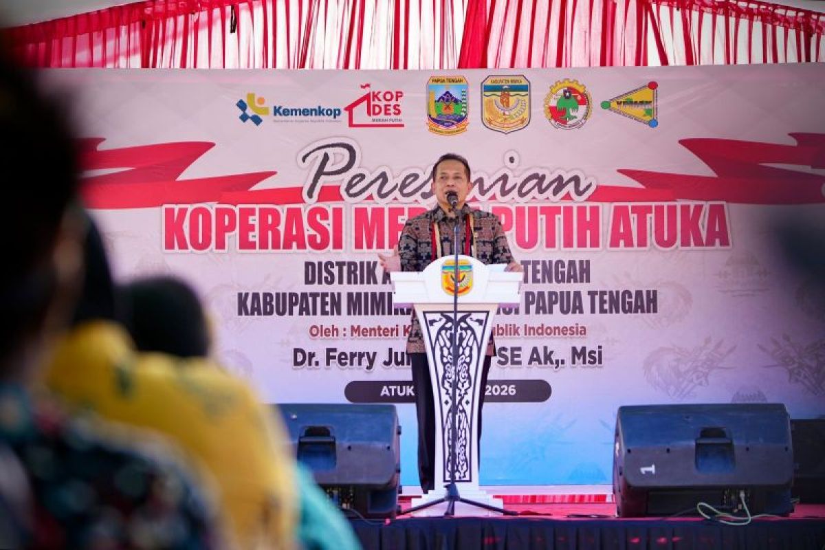 Minister of Cooperatives Prepares LPDB Financing Access for Merah Putih Village Cooperatives in Mimika