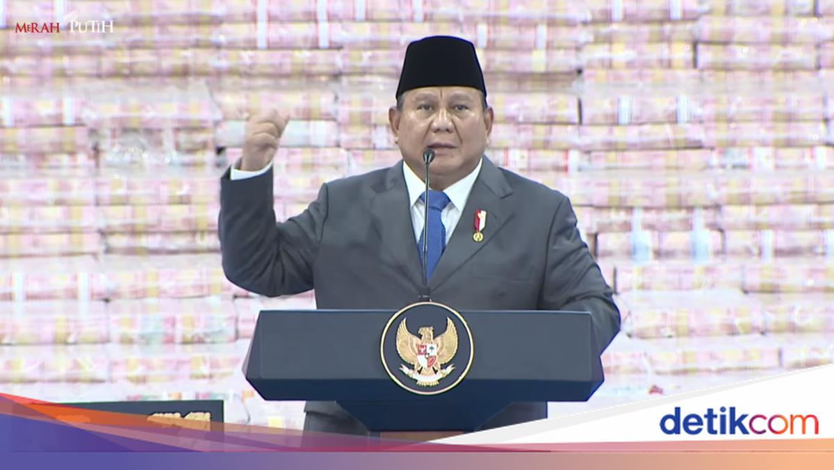 Prabowo Points to Rp 11.4 Trillion Pile: We Prove We Are Saving the People's Money